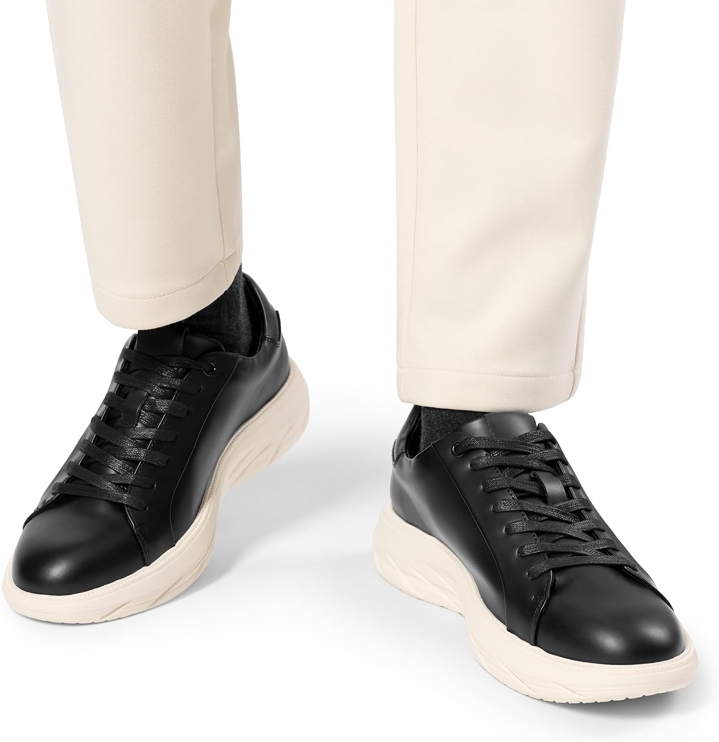 image:imageBruno Marc Mens Casual Dress Fashion SneakersBlack