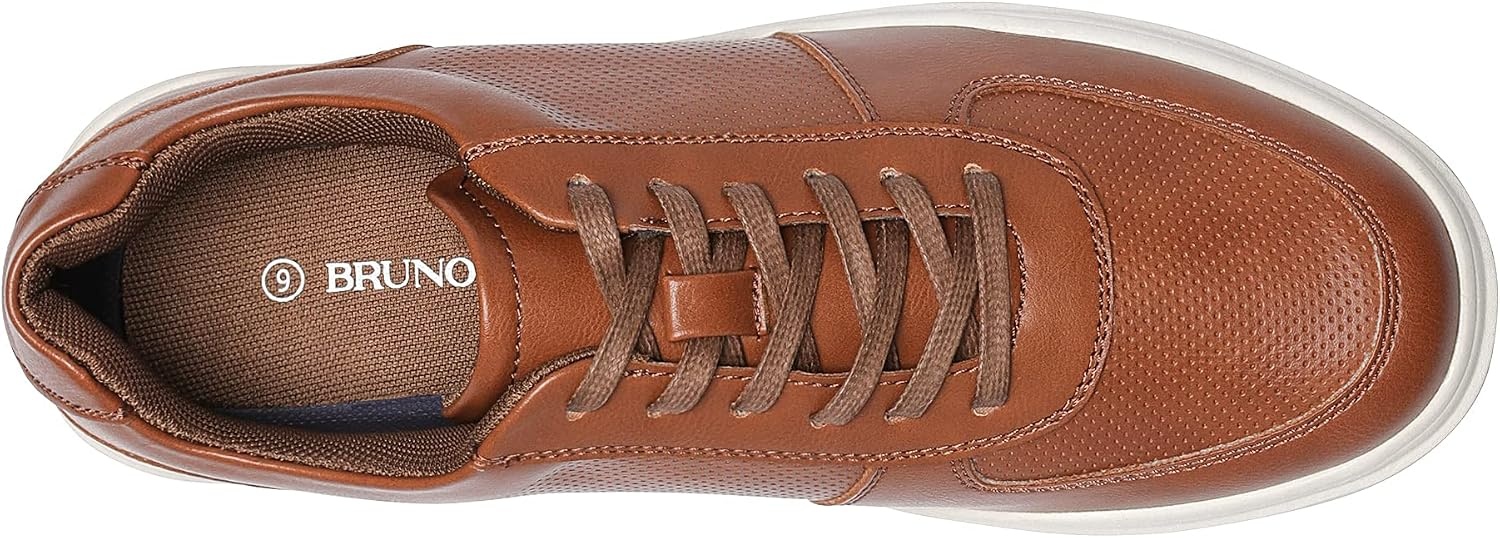 image:imageBruno Marc Mens Casual Dress Sneaker ShoesBrown