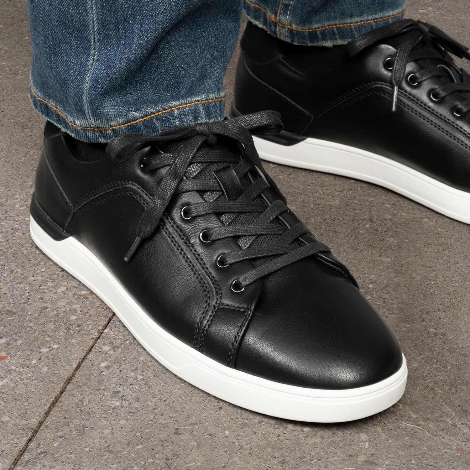 image:imageBruno Marc Mens Casual Dress SneakersBlack