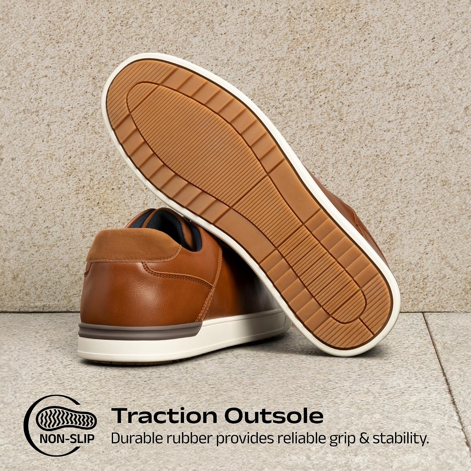 image:imageBruno Marc Mens Casual Dress SneakersBrown