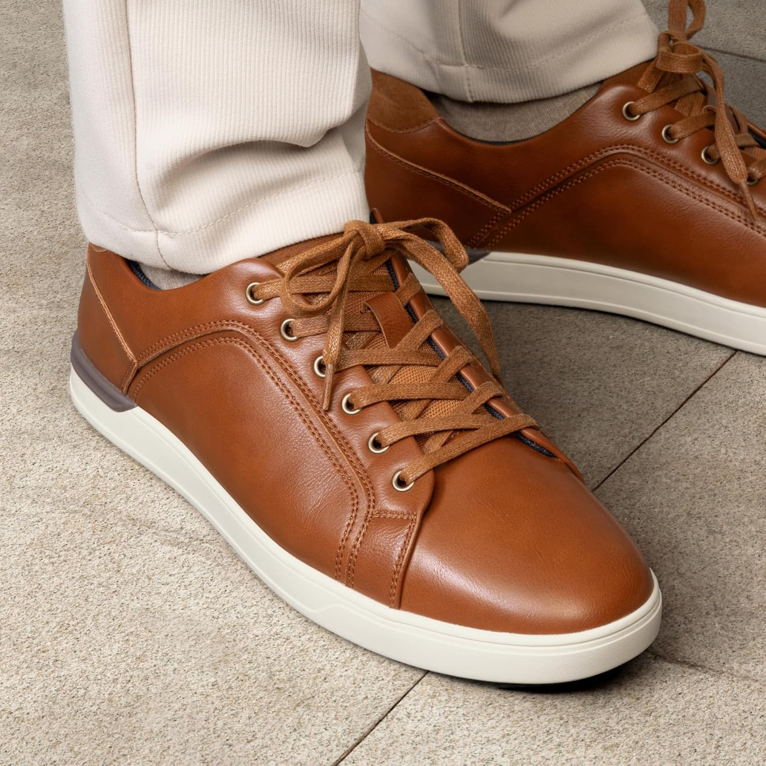 image:imageBruno Marc Mens Casual Dress SneakersBrown