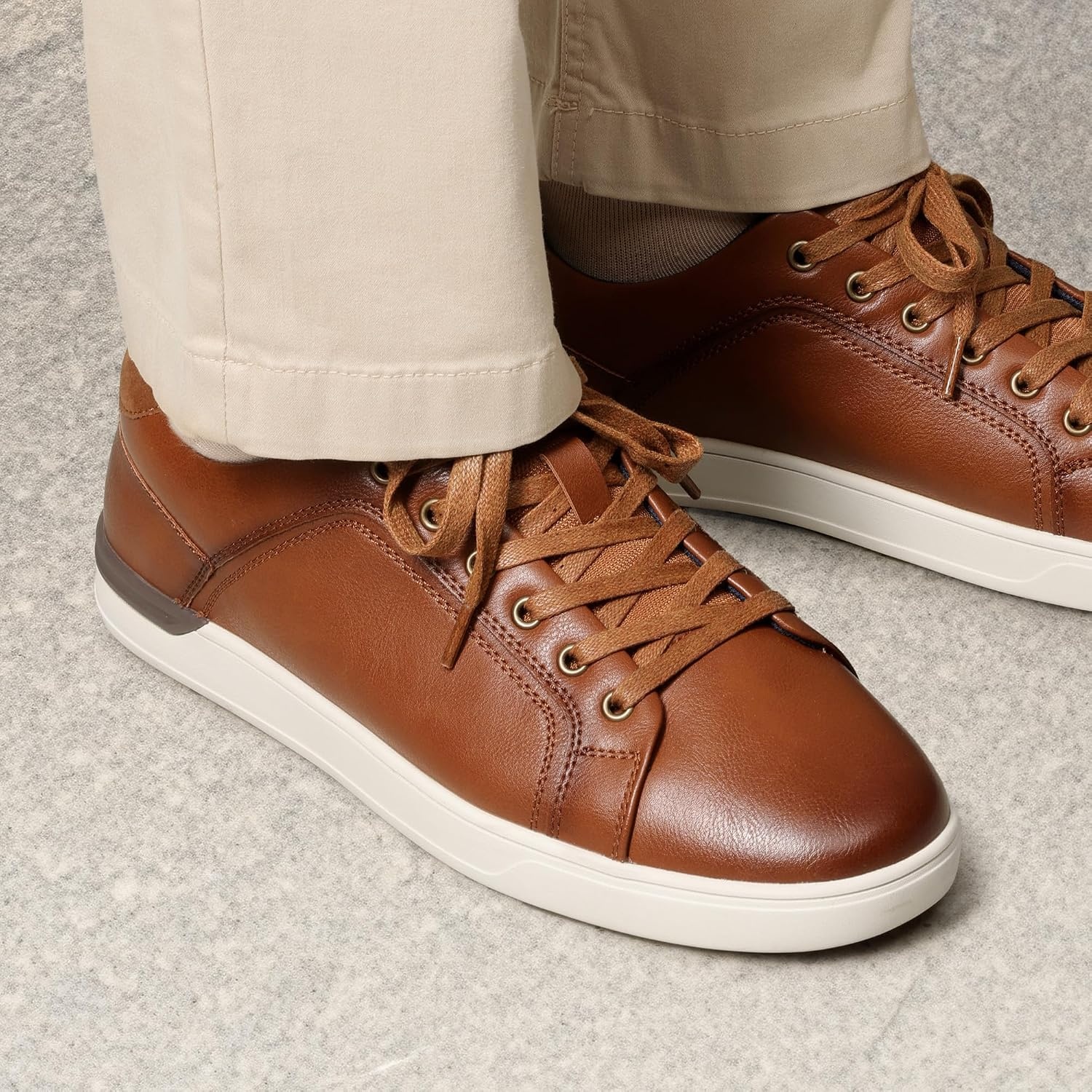 image:imageBruno Marc Mens Casual Dress SneakersBrownburnished