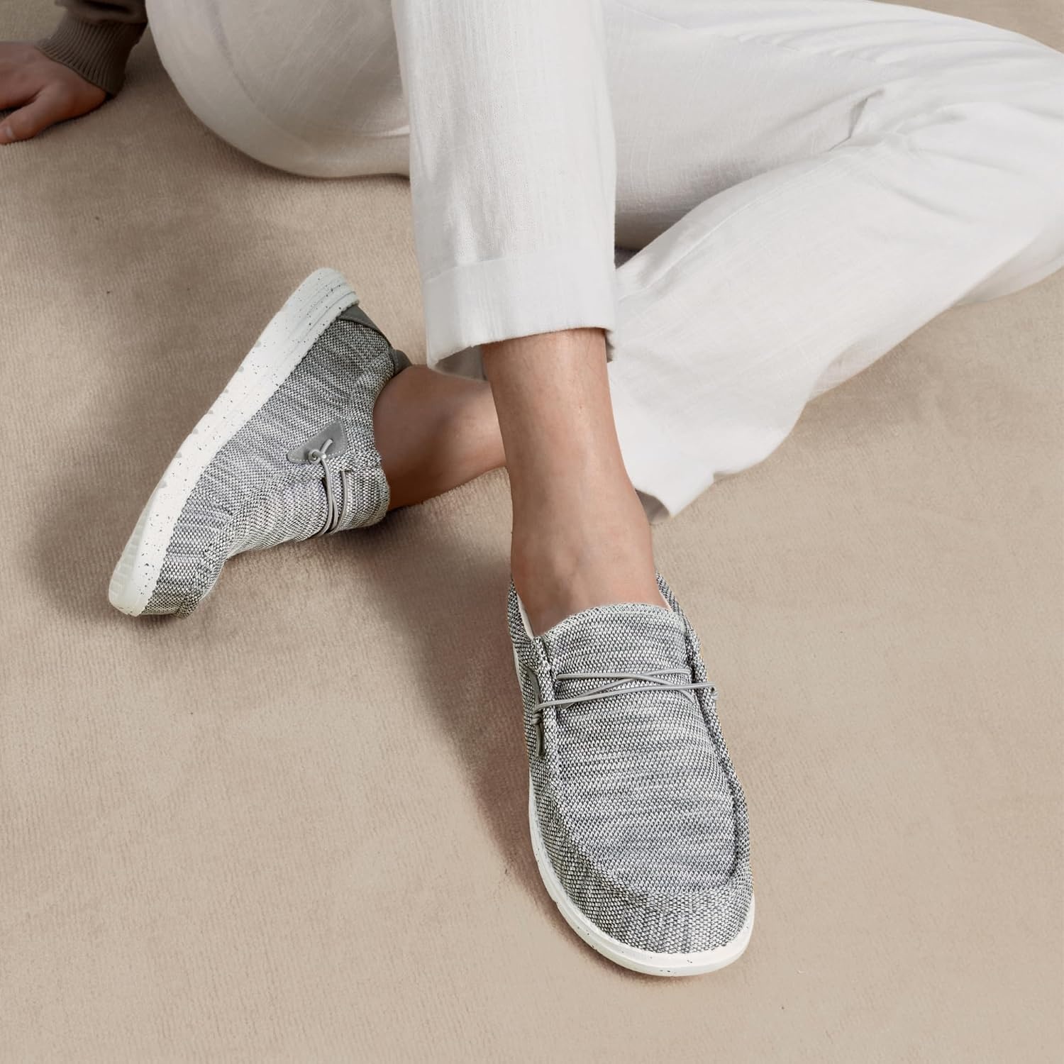 image:imageBruno Marc Mens Casual Slipon Loafers ShoesGrey