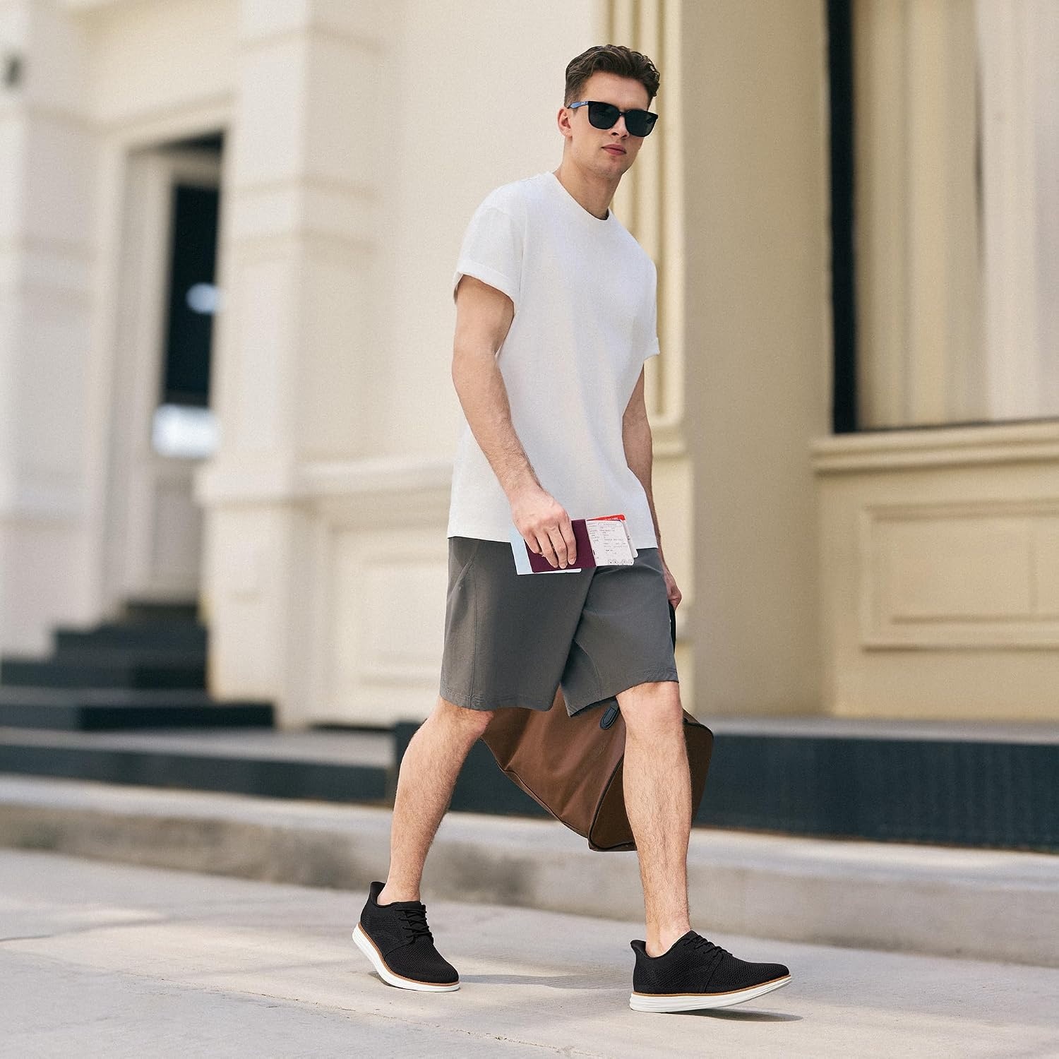 image:imageBruno Marc Mens Hands Free Casual Mesh Sneaker ShoesBlack