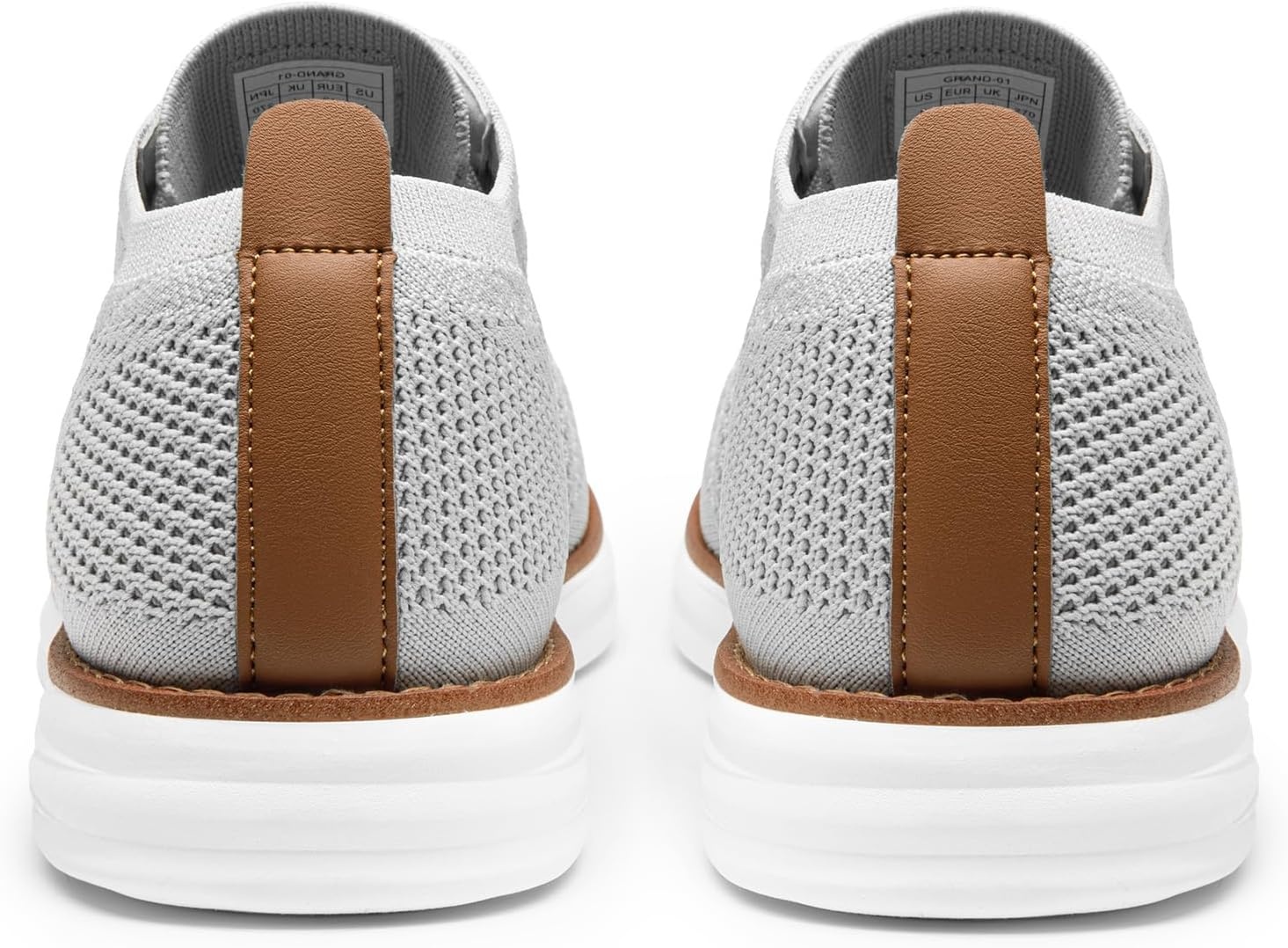 image:imageBruno Marc Mens KnitFlex Breeze Casual Dress SneakersGrey