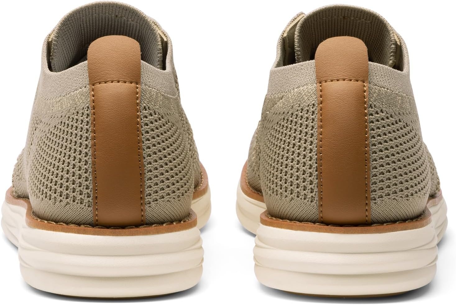 image:imageBruno Marc Mens KnitFlex Breeze Casual Dress SneakersKhaki