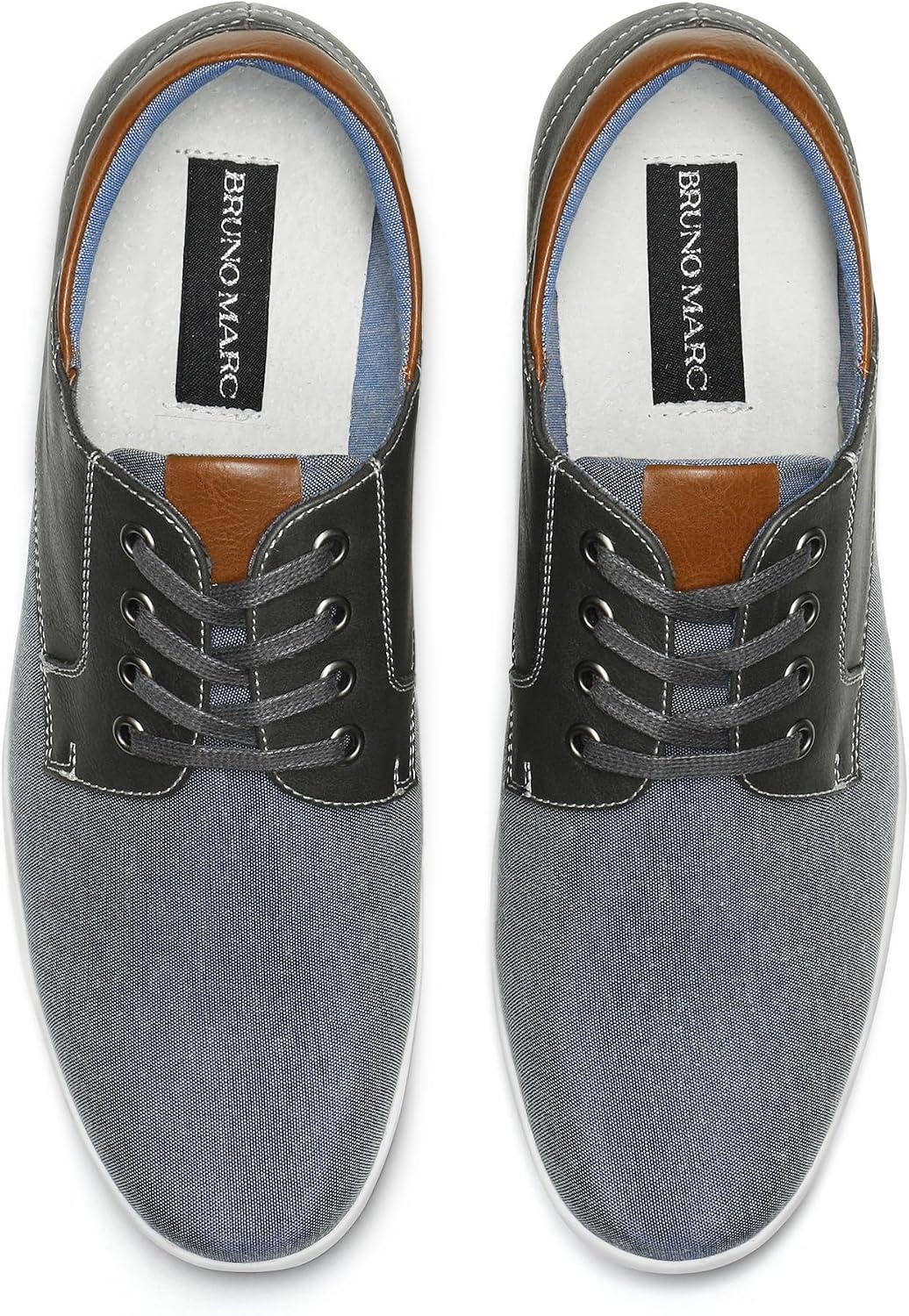 image:imageBruno Marc Mens Oxfords Sneakers Casual Dress ShoesGrey