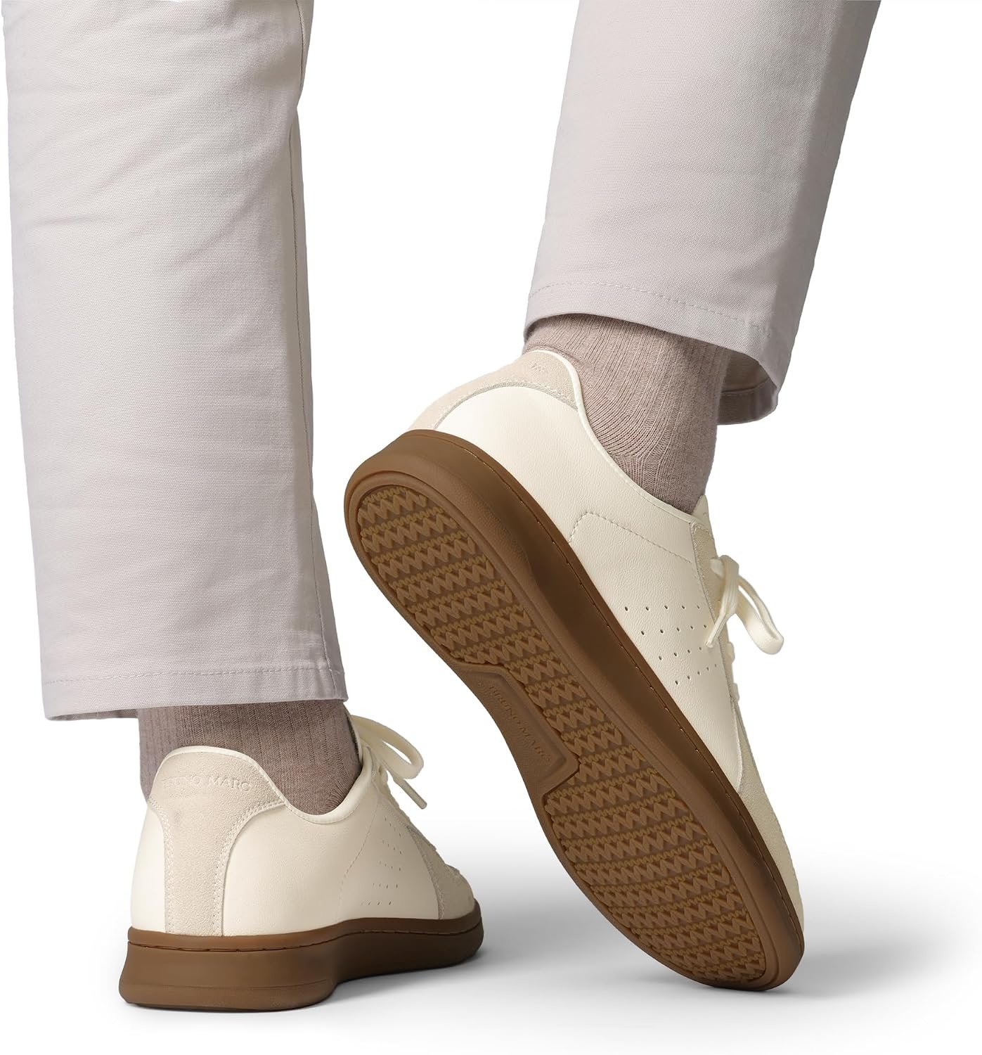 image:imageBruno Marc Mens Retro Fashion SneakersBeige