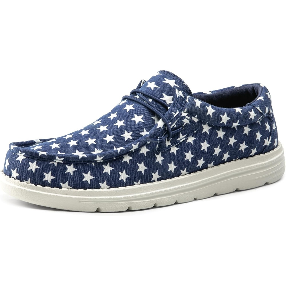 image:imageBruno Marc Mens Casual Slipon Loafers ShoesBlueWhite