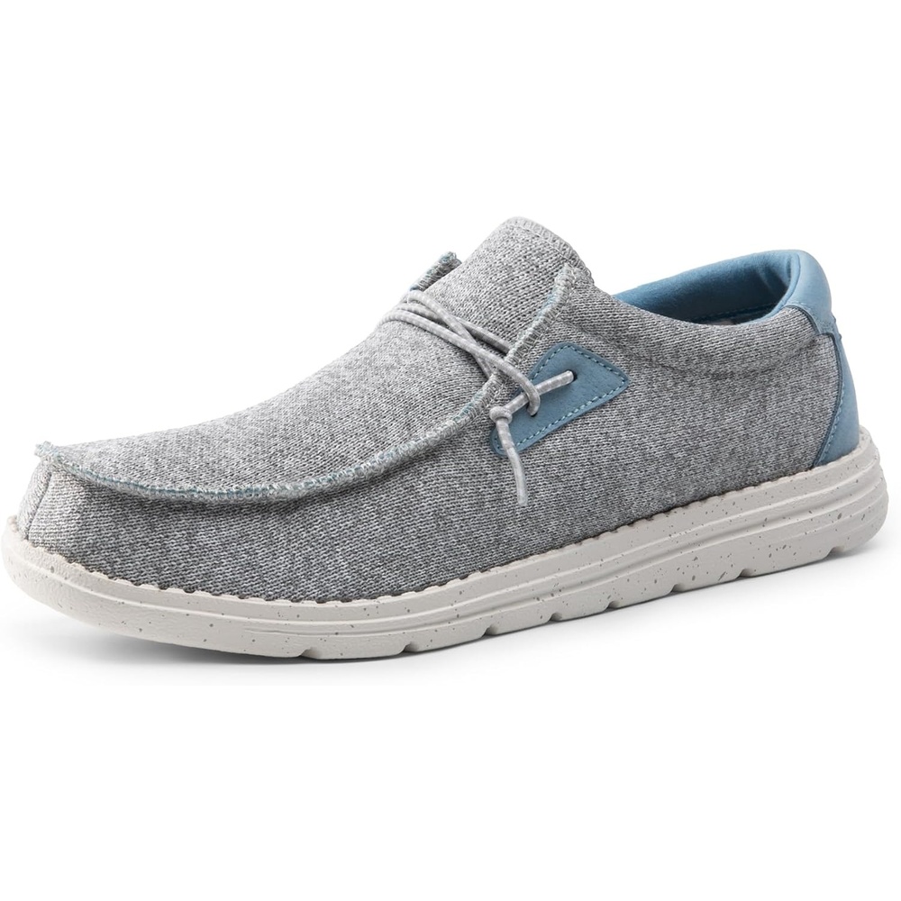 image:imageBruno Marc Mens Casual Slipon Loafers ShoesGreyBlue