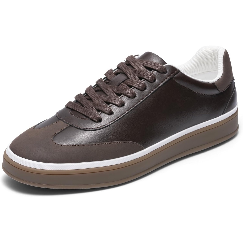 image:imageBruno Marc Mens Retro Casual Fashion SneakersDark Brown
