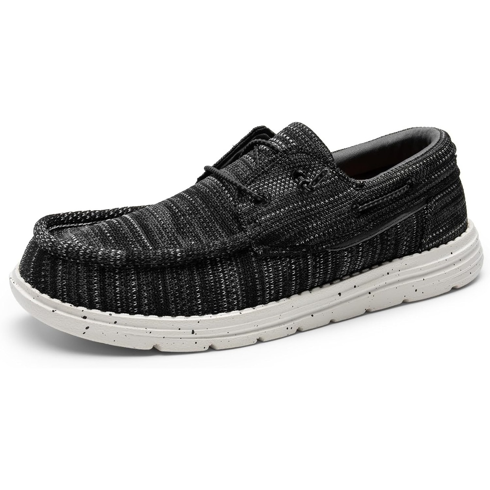 image:imageBruno Marc Mens Slipon Loafers Casual Boat ShoesBlackGrey