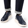 Bruno Marc Men’s Casual Dress Fashion Sneakers(Navy)