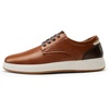 Bruno Marc Men’s Casual Dress Sneaker Formal Shoes(Brown)
