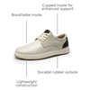 Bruno Marc Men’s Casual Dress Sneaker Formal Shoes(Off-white)