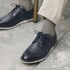 Bruno Marc Men’s Casual Dress Sneaker Oxford Shoes(Blue)