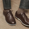 Bruno Marc Men’s Casual Dress Sneaker Oxford Shoes(Dark Brown)