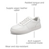 Bruno Marc Men’s Casual Dress Sneaker Shoes(White)