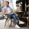 Bruno Marc Men’s Casual Dress Sneaker Shoes(White)