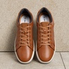 Bruno Marc Men’s Casual Dress Sneakers(Brown)