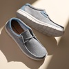 Bruno Marc Men’s Casual Slip-on Loafers Shoes(Grey/Blue)