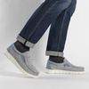 Bruno Marc Men’s Casual Slip-on Loafers Shoes(Grey/Blue)