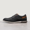 Bruno Marc Men’s Dress Oxfords Casual Derby Sneakers(Black-waxy)