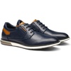 Bruno Marc Men’s Dress Oxfords Casual Derby Sneakers(Blue)