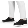 Bruno Marc Men’s Grand-02 KnitFlex Lightweight Walking Shoes(Black/Grey)