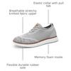 Bruno Marc Men’s Grand-02 KnitFlex Lightweight Walking Shoes(Grey)