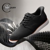 Bruno Marc Men’s Hands Free Casual Mesh Sneaker Shoes(Black)