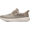 Bruno Marc Men’s Hands Free Slip-on Loafers Casual Breathable Sneaker(Khaki)