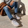 Bruno Marc Men’s KnitFlex Breeze Casual Dress Sneakers(Grey)