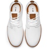 Bruno Marc Men’s KnitFlex Breeze Casual Dress Sneakers(White)