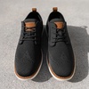 Bruno Marc Men’s KnitFlex Craft Mesh Oxfords Sneakers(6-black)