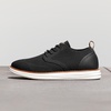 Bruno Marc Men’s KnitFlex Craft Mesh Oxfords Sneakers(6-black)