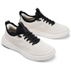 Bruno Marc Men’s Mesh Tennis Sneakers Casual Shoes(White/Black)