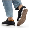 Bruno Marc Men’s Oxfords Sneakers Casual Dress Shoes(Black)