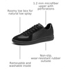 Bruno Marc Men’s Retro Fashion Sneakers(All Black)