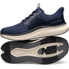 Bruno Marc Men’s Slip-on Casual Dress Sneakers(Dark Blue)
