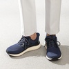 Bruno Marc Men’s Slip-on Casual Dress Sneakers(Dark Blue)