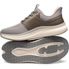Bruno Marc Men’s Slip-on Casual Dress Sneakers(Grey)