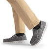 Bruno Marc Men’s Slip-on Loafers Casual Boat Shoes(Dark Grey)