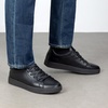 Bruno Marc Men’s WaveFlex CoreLux Casual Dress Sneakers(All Black)