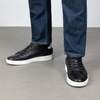 Bruno Marc Men’s WaveFlex CoreLux Casual Dress Sneakers(Black)