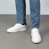 Bruno Marc Men’s WaveFlex CoreLux Casual Dress Sneakers(White/Green)