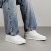DREAM PAIRS Men’s Casual Dress Sneakers Lace-up Skate Shoes Comfortable Retro Fashion Sneakers(White)