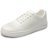 Bruno Marc Men’s Casual Dress Fashion Sneakers Shoes(White)