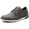 Bruno Marc Men’s Dress Oxfords Casual Derby Sneakers(Grey)