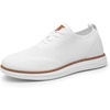 Bruno Marc Men’s Grand-02 KnitFlex Lightweight Walking Shoes(White)